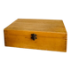 Box with compartments from the 19th century, dovetail mountings, clasp present