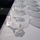 12 crystal champagne glasses