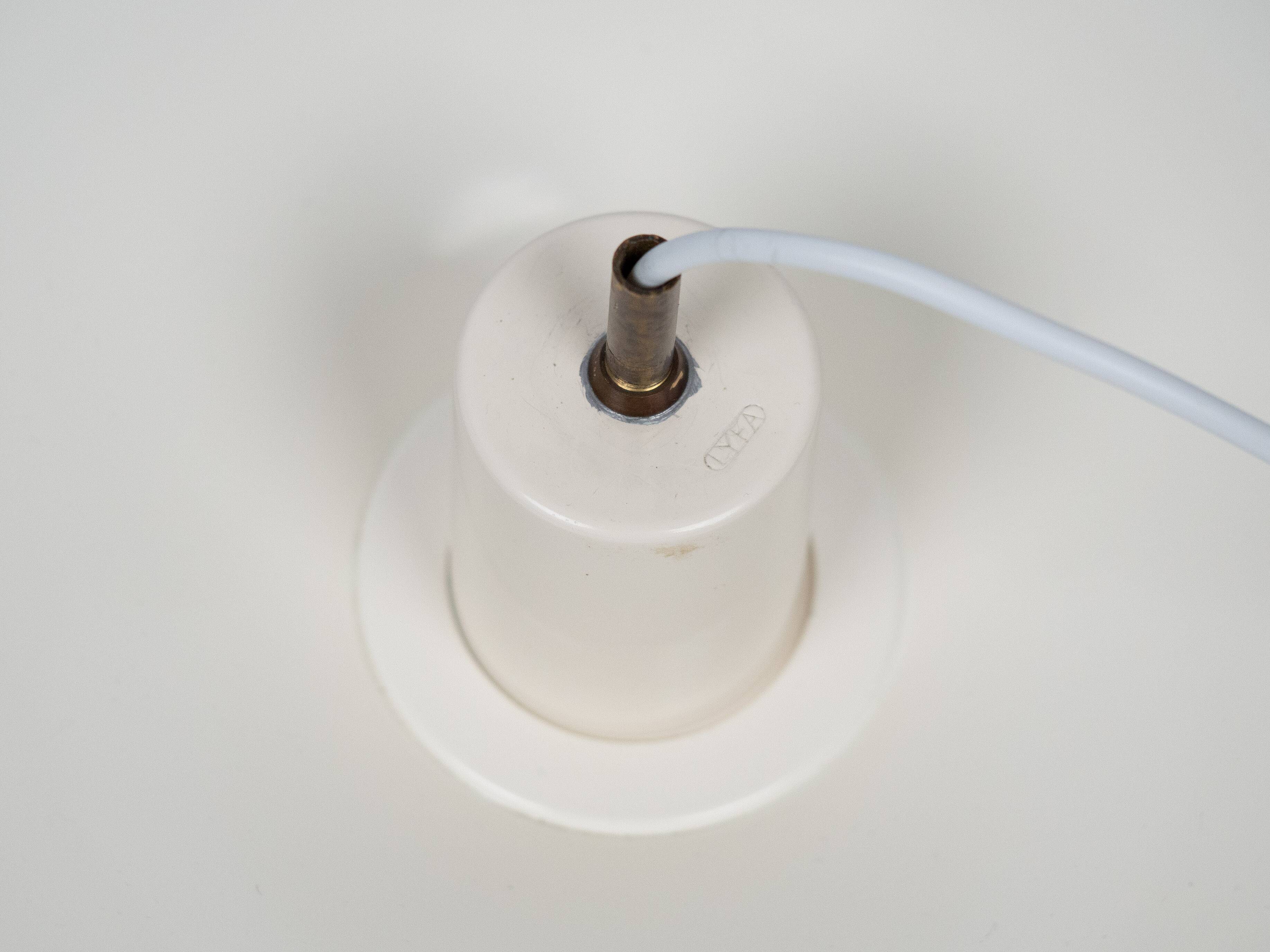 Danish vintage pendant lamp RA proj. Piet Hein, Lyfa, 1970s