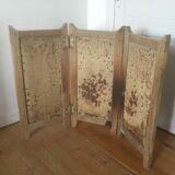 Old wooden screen