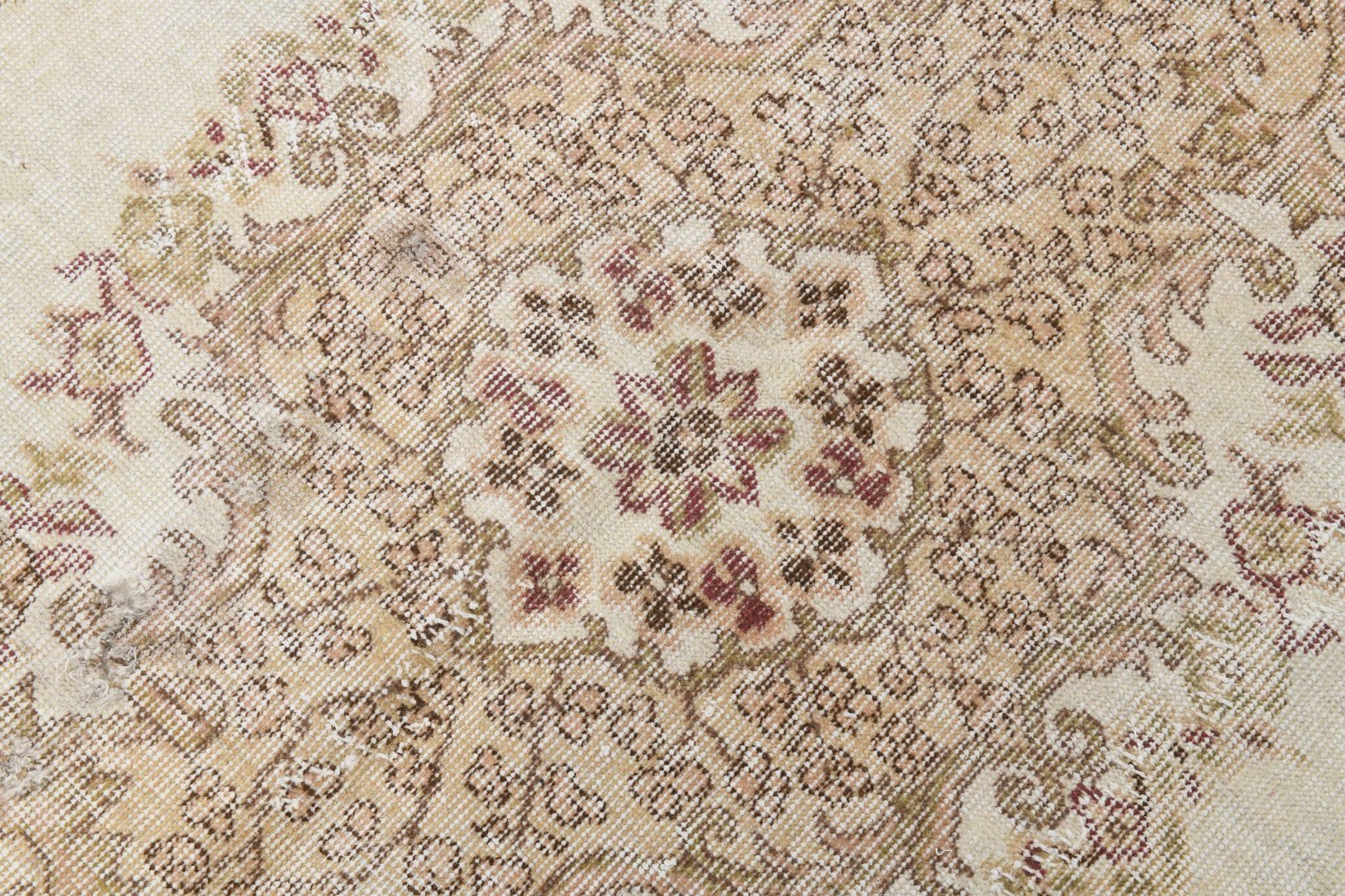 5x9 Rug For Living Room Brown Vintage Rug, 170x272Cm SK 5105