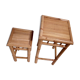Bamboo selette plant-carrier duo
