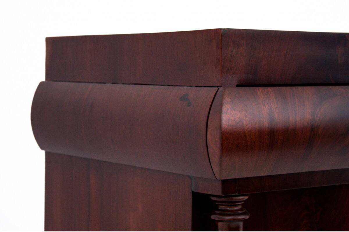 Mahogany cabinet, Northern Europe, circa 1860.