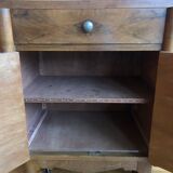 Art deco sideboard in walnut veneer