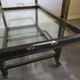 30s Art Deco Bar Cart / Serving Trolley with Removable Glass Trays