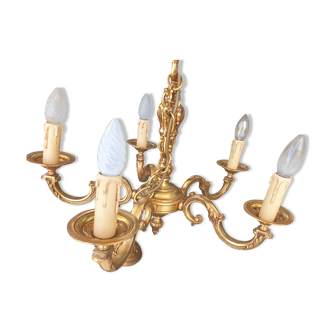 Genuine bronze chandelier
