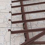 Old wrought iron canopy