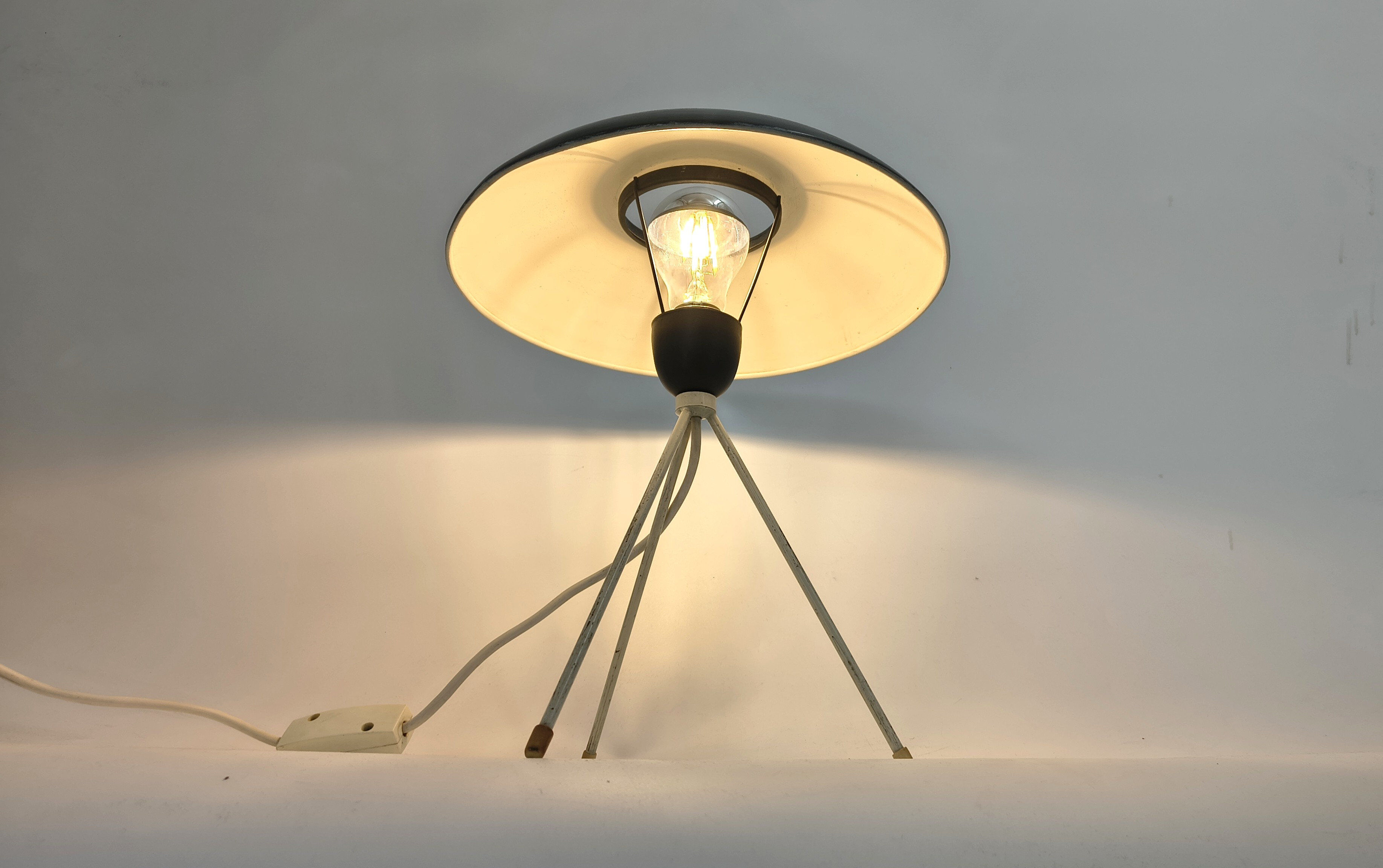 Very rare desk lamp by Louis Kalff for Philips, 1950s