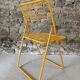 Metal folding chair Ted Net by N. Gammelgaard for IKEA, 1980