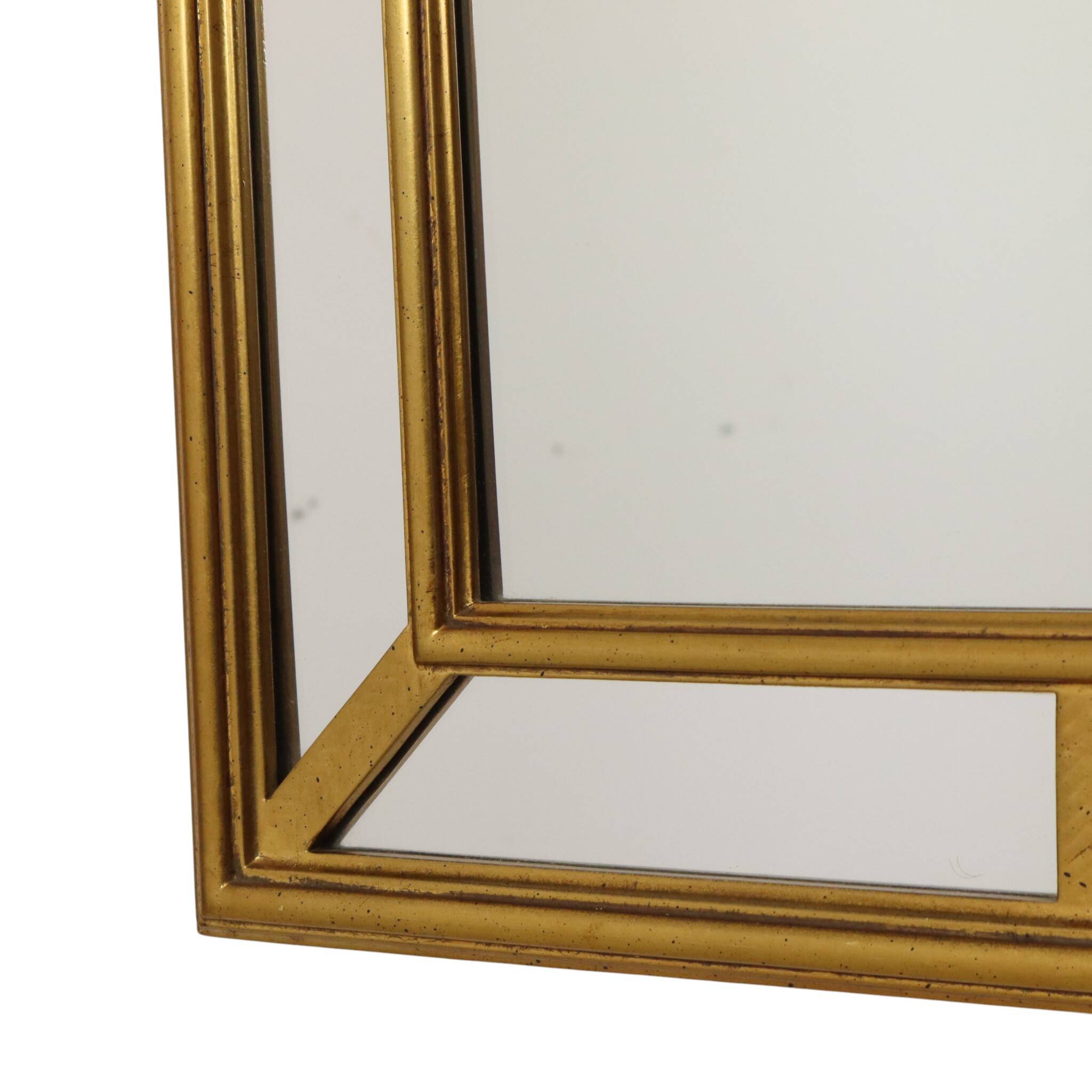 Hollywood Regency Gold Arch Mirror by Deknudt, 80cm
