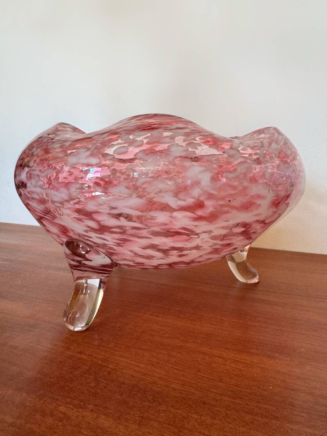 Old Clichy glass cup