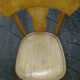 Chaise bistrot bois-courbé vintage 1960