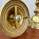 Neo-classical lamp bases in solid brass