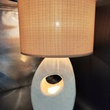 Albert Tormos brutalist stone lamp of Luberon circa 50/70