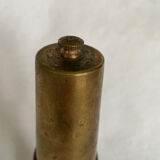 Pepper mill, Italian, vintage, in rosewood and copper.