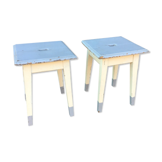 Pair of vintage stools