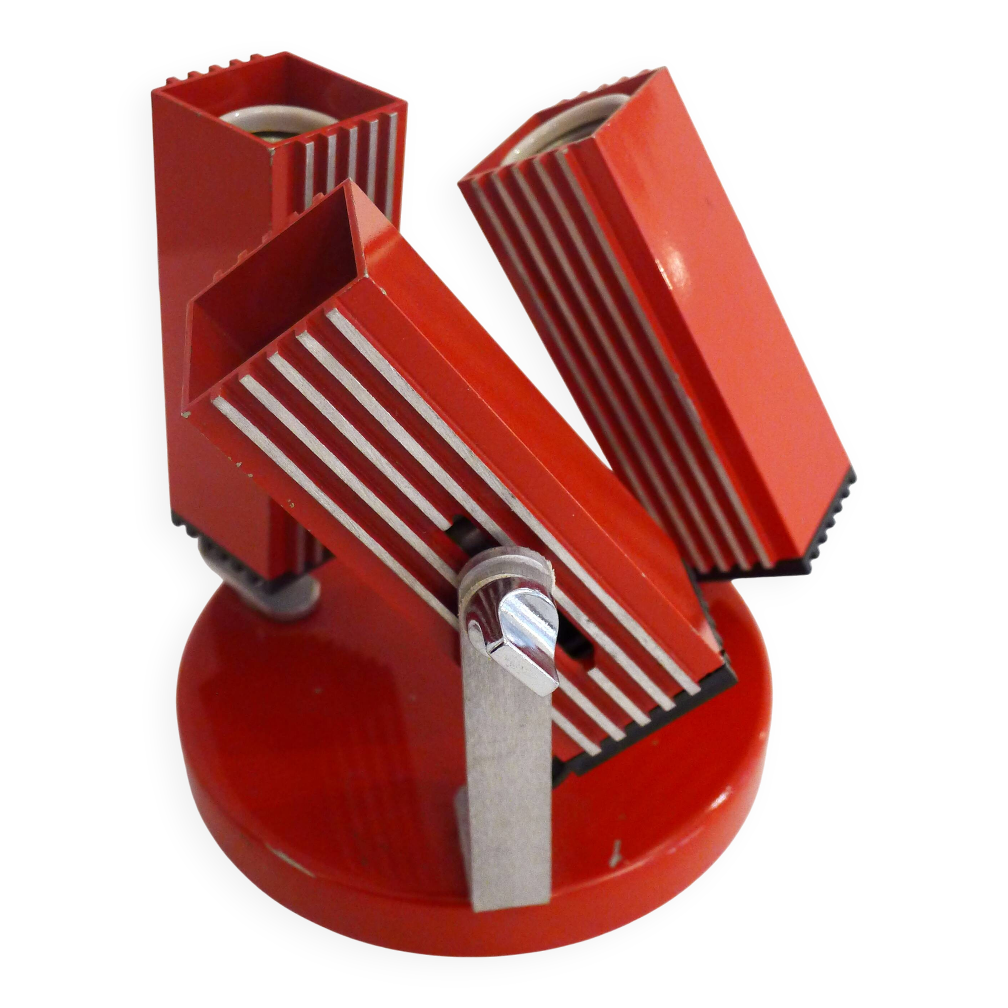 1980's 3-spot ceiling or wall light