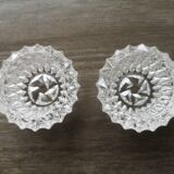 Vintage salt cellars in their box