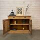 Buffet parisien en bois brut