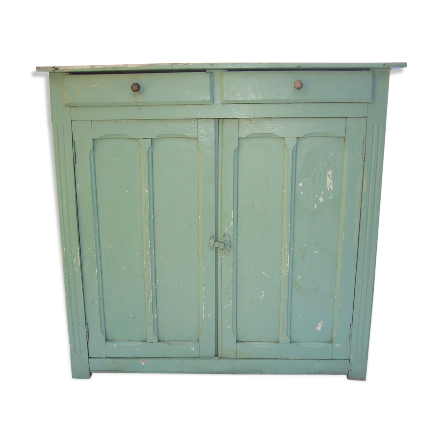 Old pine wood confectioner