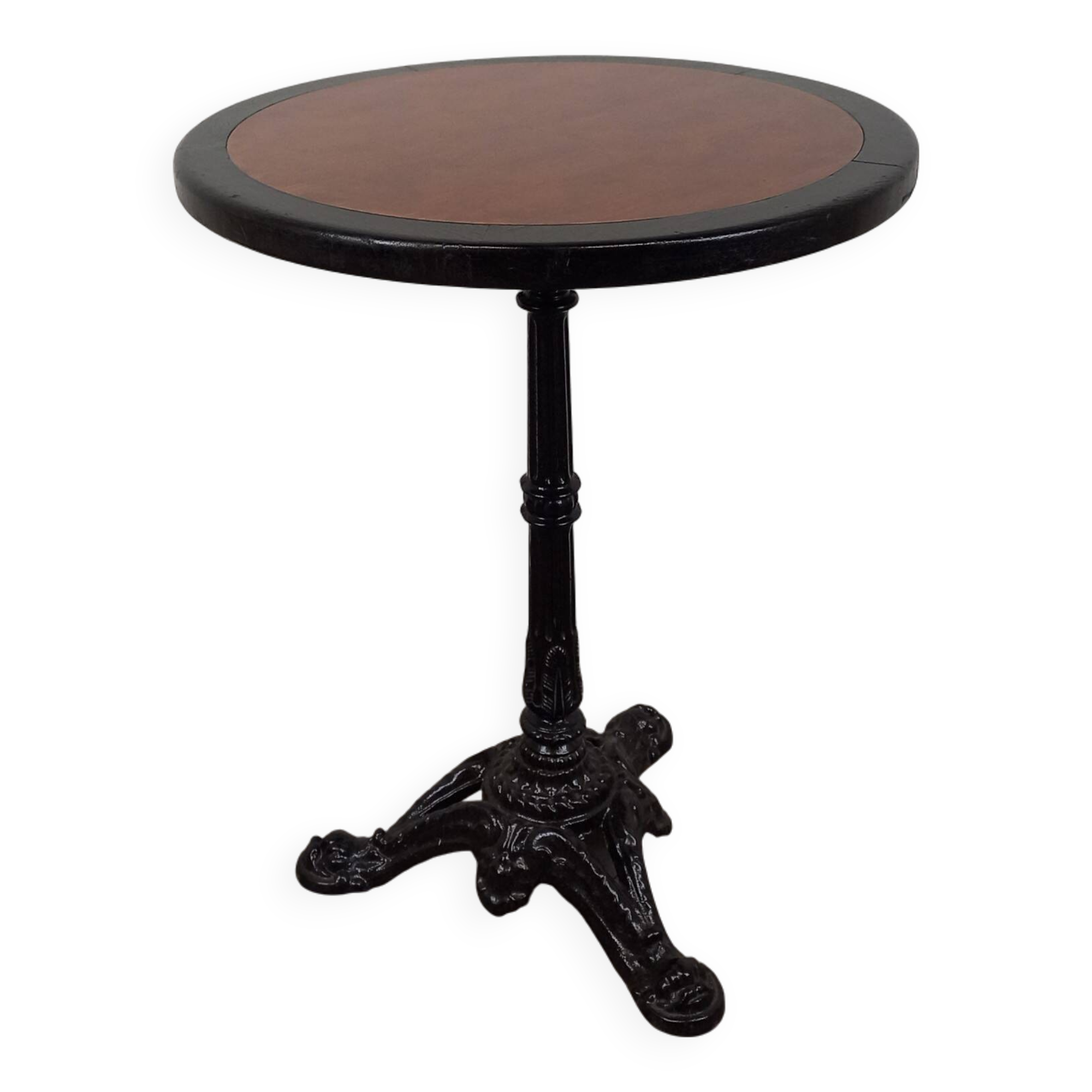 Parisian bistro pedestal table