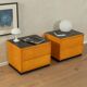 Paire de tables de chevet par WK Möbel, années 1950