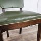 Set of 8 Art Decò oak dining chairs, 1950