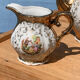 Tea set Italian porcelain gold color