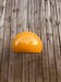 Large yellow hanging lamp, space age style, 1980s