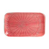 Plat plata rosa XL