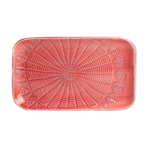 Plat plata rosa XL