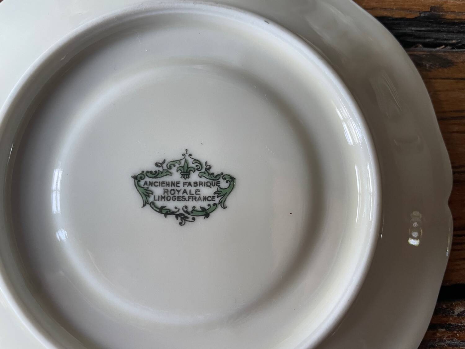Fine Limoges porcelain coffee service