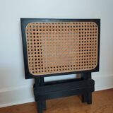 Folding sofa tip in caning
