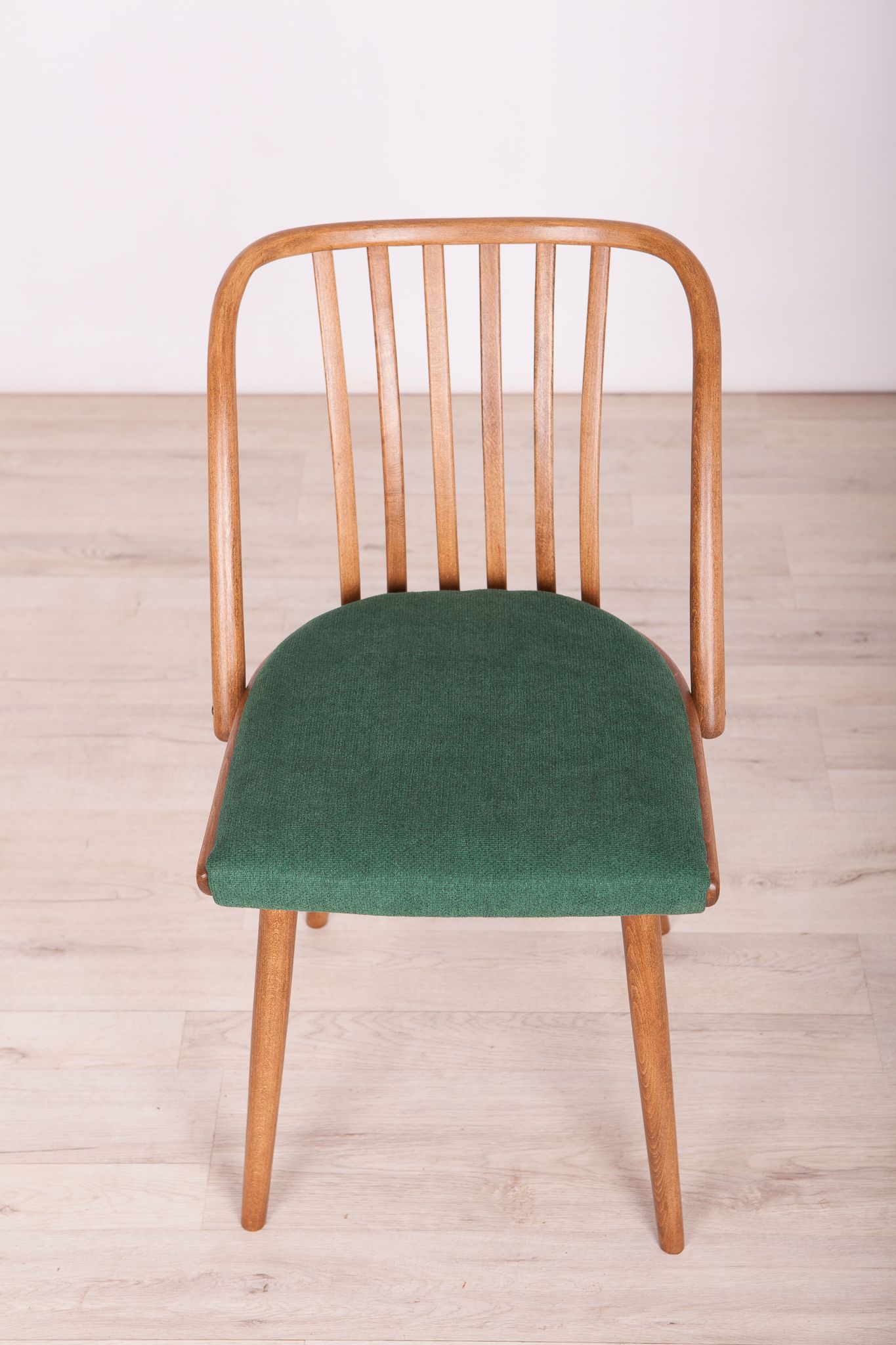 Green Dining Chairs by Antonin Suman for Ton, 1960