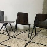 Stackable Pagholz Galvanitas S22 Compas Dining Room Chairs, 1960s