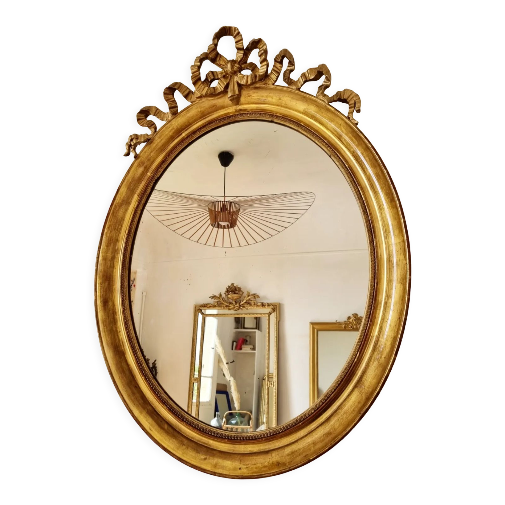 Oval mirror Louis XVI 102x75cm