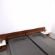 Two-person bed Japanese series Cees Braakman Pastoe and Auping with bedside table.