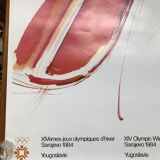 original poster jo Sarajevo 84 bobsled
