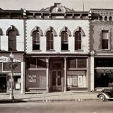 Black and White Fine Art Photography – Walker Evans, Main Street Block, Selma