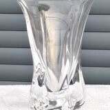 Crystal vase from the 1960s/70s, signed