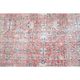1960s Vintage Persian Handmade Wool Cotton Light Red Area Rug 280x360