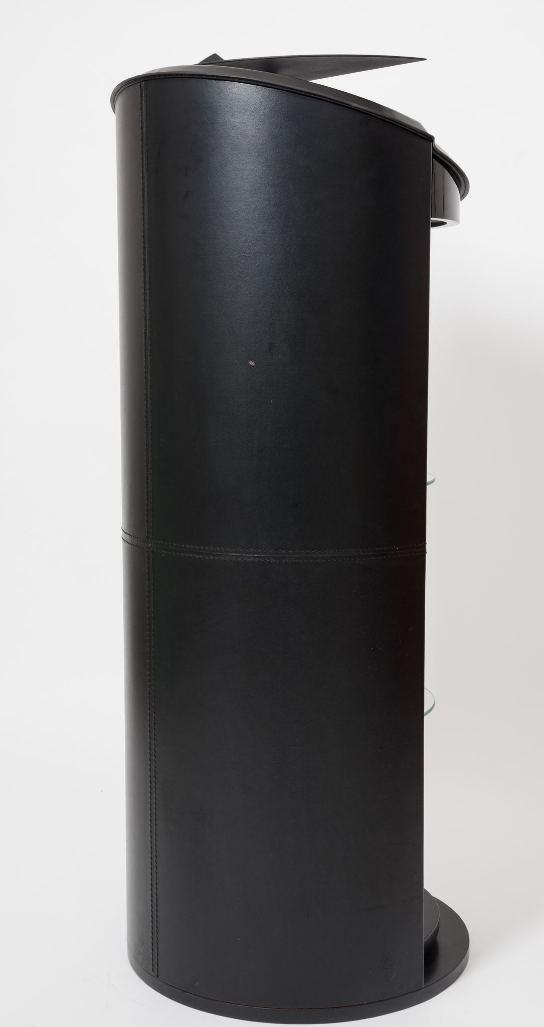Vintage postmodern bar cabinet by Giovanni Offredi for Saporiti Italia