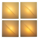 Set of six Kazuhide Takahama Saori wall lights from around 1970.