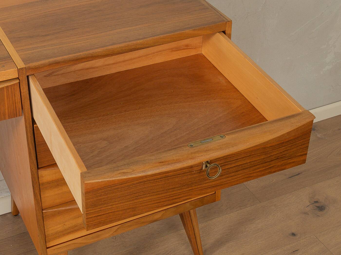 Unique partly solid sideboard in Scandinavian style from the 1950s