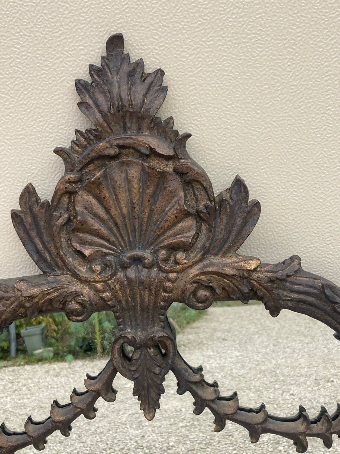 Large baroque mirror reissued