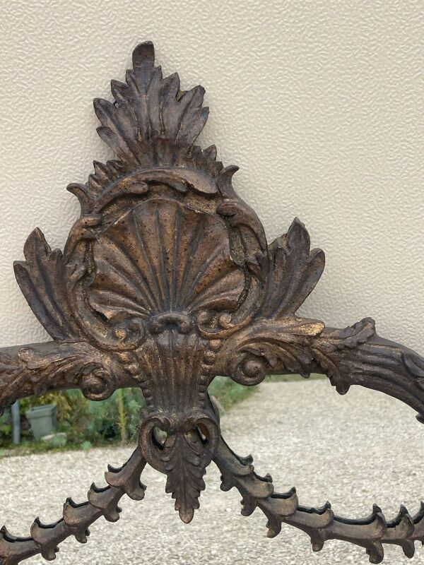 Grand miroir baroque réédité