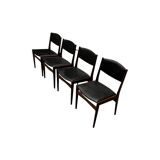 Ensemble de 4 chaises vintage