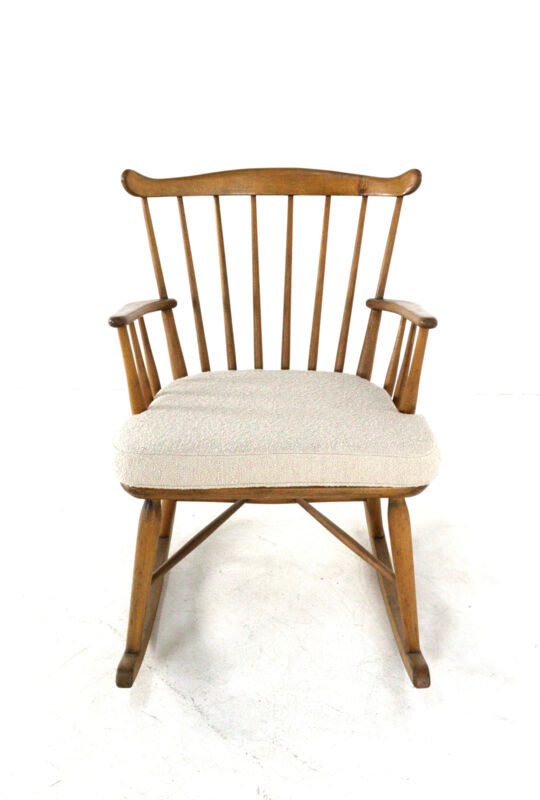 Børge Mogensen for FDB Møbler rocking chair - new upholstery