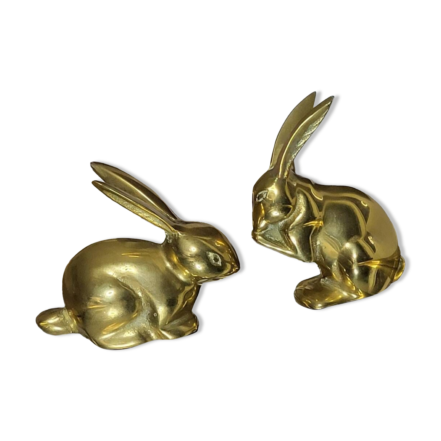Lapin en laiton