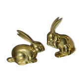 Lapin en laiton